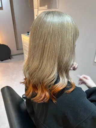 ロング カラー TOSHIKI 透明感カラー🌈のヘアスタイル