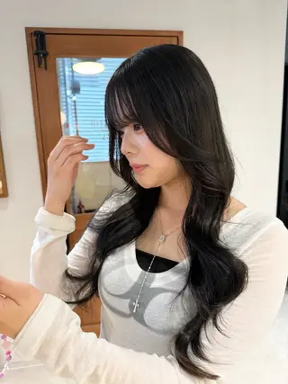 ロング 岡本 太陽☀️のヘアスタイル