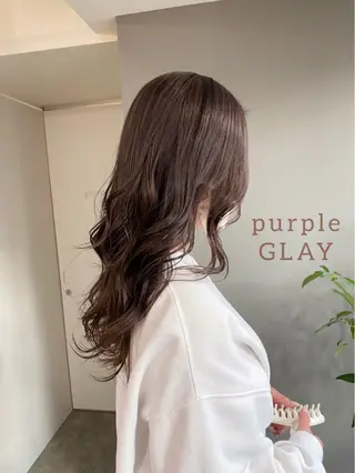 ロング カラー ヘアアレンジ ボブ /ニュアンス/ satomi🧸💖のヘアスタイル