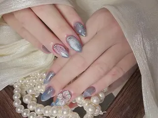 ネイル 🎀も ものネイルデザイン
