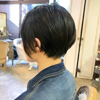 ショート すきバサミを使わない カット✂️✨郡司泰之のヘアスタイル