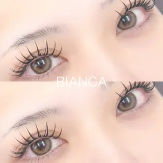 マツエク・マツパ BIANCA 大宮 HARADAのマツエク・マツパデザイン