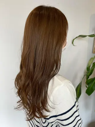 ロング ZAZA ASAMIのヘアスタイル