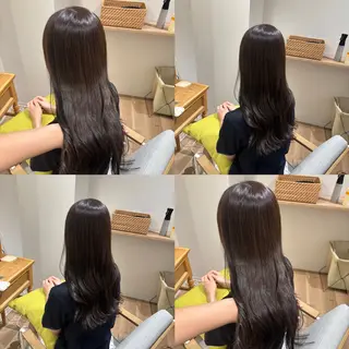 ロング カラー RINNO🌷透明感 カラー/髪質改善のヘアスタイル