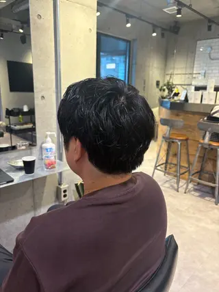 メンズ 韓国ヘアー🇰🇷 MIWAのヘアスタイル