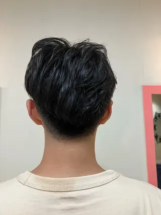 ショート パーマ メンズ 横田 尚登のヘアスタイル