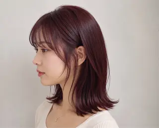 ミディアム 艶カラー /顔周り◎ 小川泰輝🫧のヘアスタイル