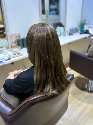 ロング カラー 上川畑 つかさのヘアスタイル