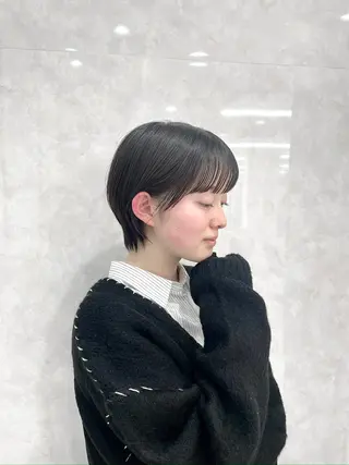 ショート ショート/似合わせ/ 透明感カラー古市唯人のヘアスタイル