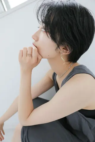 ショート 田那部 晟のヘアスタイル