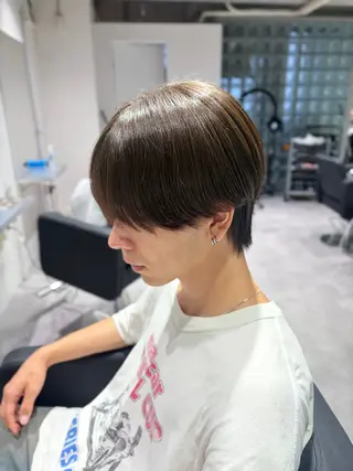 メンズ ✅曲がる縮毛矯正・ メンズ縮毛/森隆之介のヘアスタイル