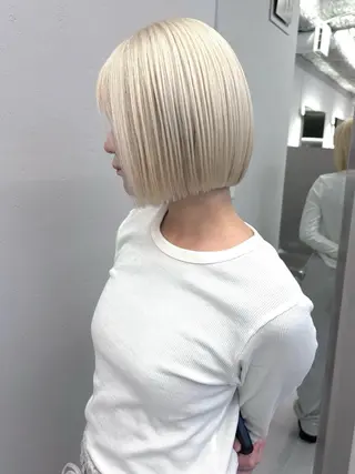 ミディアム 鈴木 朔弥/一宮のヘアスタイル