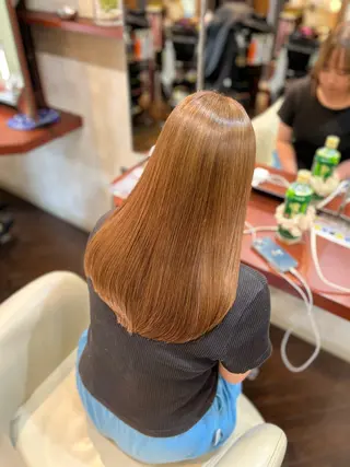 ロング カラー 髪質改善・美髪矯正 福村佳祐のヘアスタイル