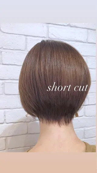 ショート カラーアンドケアリタ kitamuuuのヘアスタイル