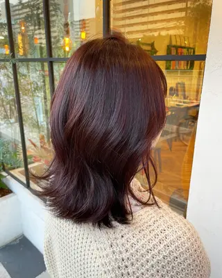 ミディアム siie ヤギのヘアスタイル