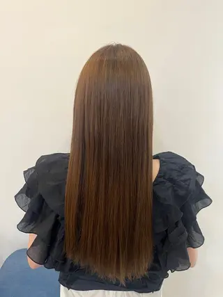 ロング カラー chiba/艶カラー /ザクザクレイヤーのヘアスタイル