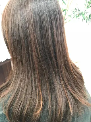 ミディアム カラー 長内 大明のヘアスタイル