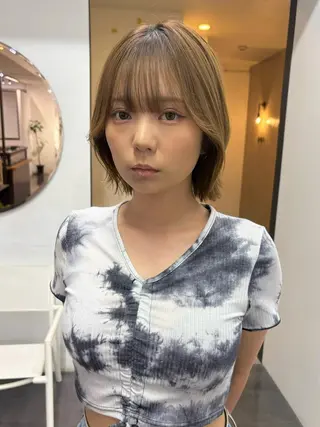 ショート 杉原 駿亮のヘアスタイル