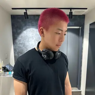 ショート 💈原宿指名No.1 センターパート💈のヘアスタイル