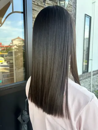 ミディアム ルプラボウ すぎやまみほのヘアスタイル