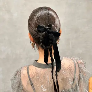 ヘアアレンジ 透明感カラー🫧 ✴︎meiのヘアスタイル