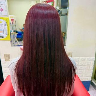 ロング カラー ナカジマ美容室東鯖江 kaoriのヘアスタイル