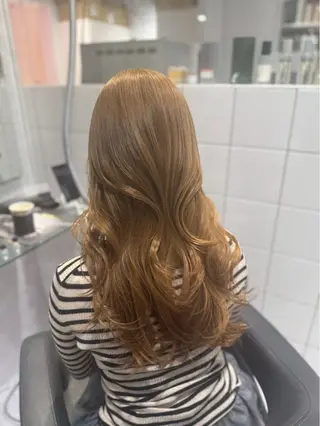 セミロング カラー 銀座/髪質改善✨️ 寒色カラー💎もかのヘアスタイル