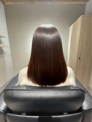 セミロング かんた /百道浜・髪質改善のヘアスタイル