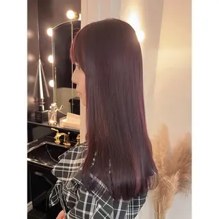 ロング カラー miyu /トレンド カラー×艶髪のヘアスタイル