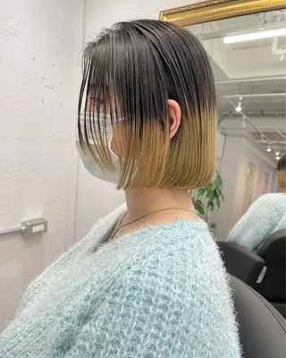 ショート カラー 艶髪/透明感カラー tawadaのヘアスタイル