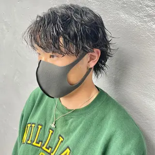 ショート カラー パーマ メンズ 🍃メンズヘア🍃 セヤシュウヘイのヘアスタイル