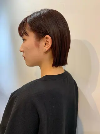 ショート カラー 👑ボブはお任せ ミヤノ👑のヘアスタイル