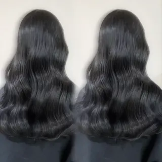 ロング カラー 艶髪カラー・ メンズカット/ユエのヘアスタイル