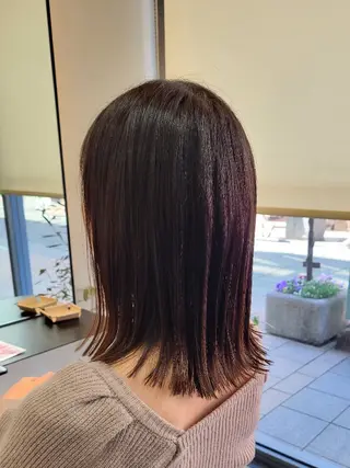 ミディアム 野村 果音(カノン)のヘアスタイル