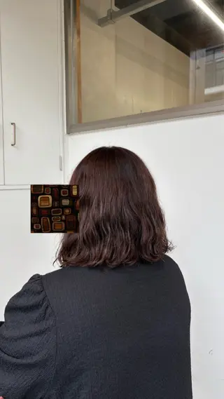 ミディアム カラー "MIoKI"_ YUCCA eluaのヘアスタイル