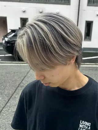 ミディアム メンズ メンズ/燕三条駅 NOBUTA💎のヘアスタイル