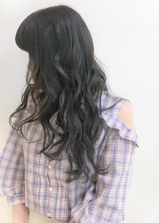 ロング 青池 康宏のヘアスタイル