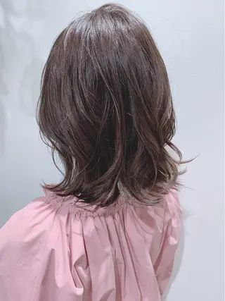ミディアム 松川 智行のヘアスタイル
