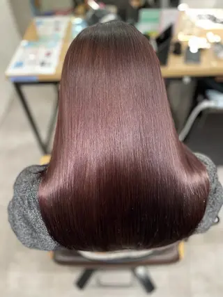 ロング 京谷 日向のヘアスタイル