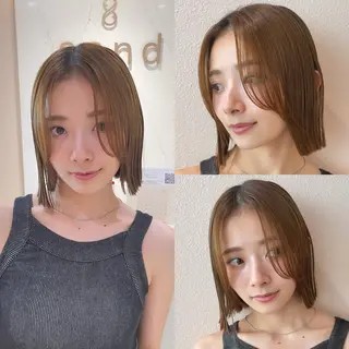似合わせレイヤー🌟 巻ける縮毛矯正みつきのヘアスタイル