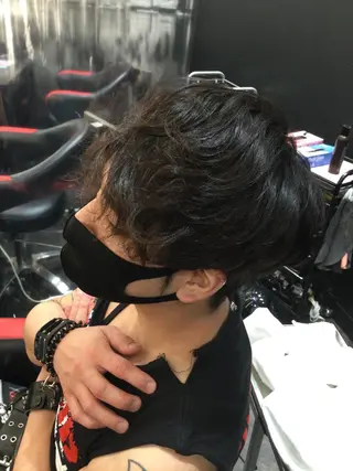 パーマ メンズ Annon プライベートサロンのヘアスタイル