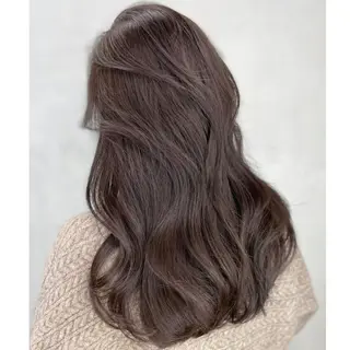カラー パーマ ヘアアレンジ ロング ITbyALBUM 松戸のヘアスタイル