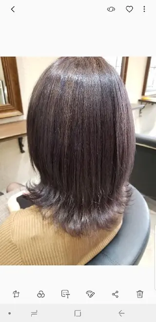 セミロング トリコ 都島店のヘアスタイル