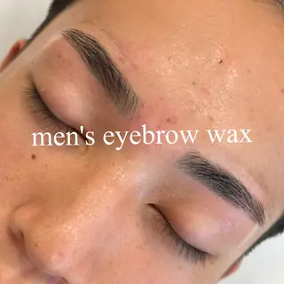メンズ アイブロウ WHITE EYE 堺東/勇 のどかのマツエク・マツパデザイン