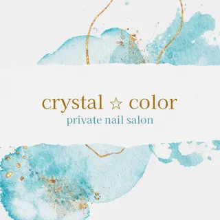 ネイル crystal ⭐︎ colorのネイルデザイン