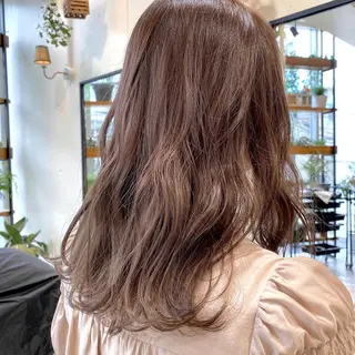 セミロング カラー ヘアアレンジ 【ダメージレス施術】 【透明感】北村 拓也のヘアスタイル