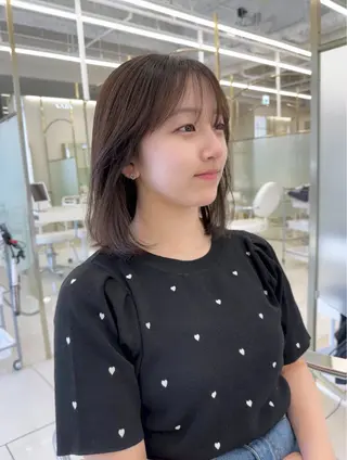 ミディアム yume. COA GINZAのヘアスタイル