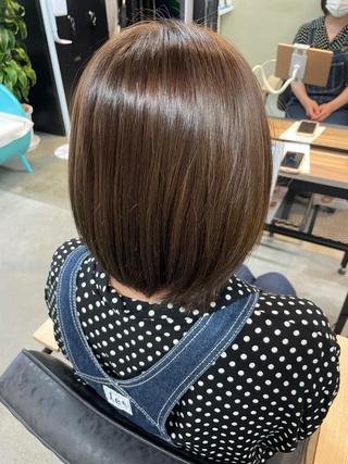 カラー デザインカラー／ 梶本 乃梨叶のヘアスタイル