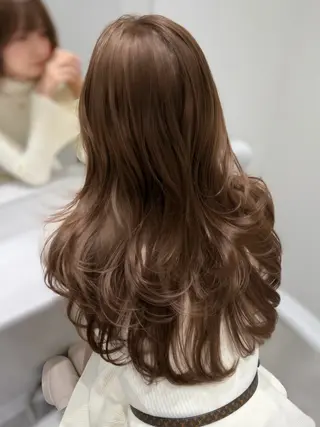 セミロング PULSE ASAHIのヘアスタイル