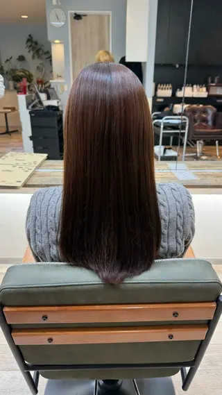 セミロング ハイトーン募集中 💜✝️荒川優輝のヘアスタイル